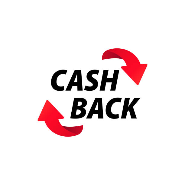 Cash back icon. Money return. Vector on isolated white background. EPS 10.